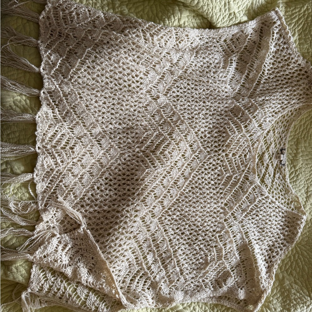 Eyeshadow Cream Off-the-Shoulder Sweater